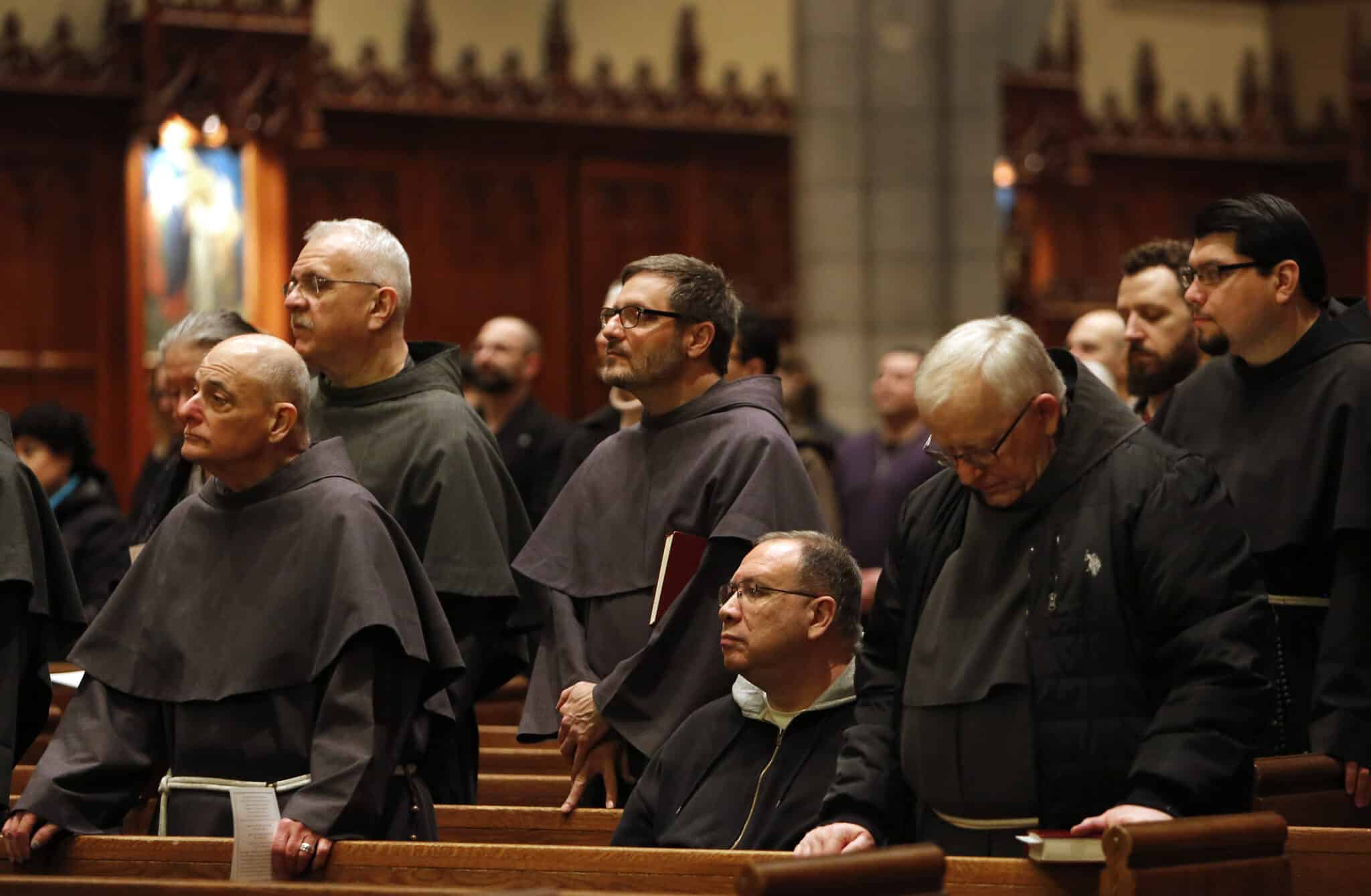 People in a church