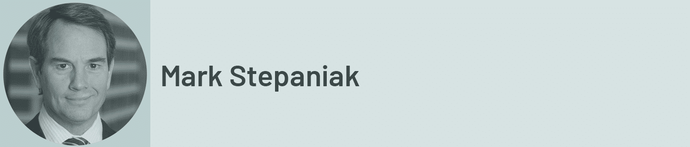 Image and graphic of Mark Stepaniak